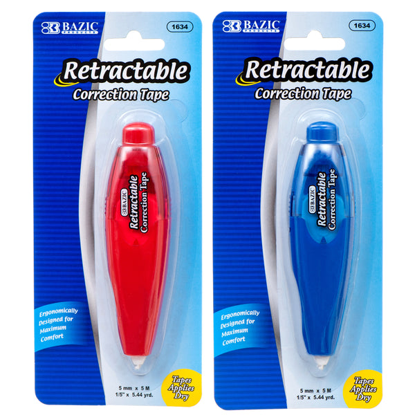 Retractable Correction Tape (24 Pack)