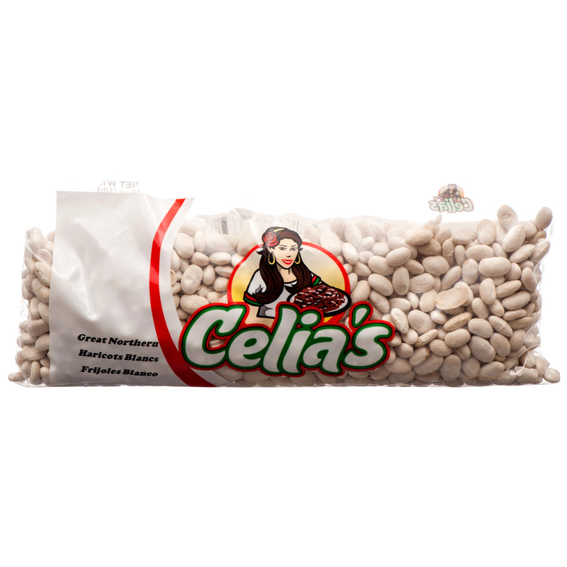 Celia’s Great Northern Beans, 1 lb (24 Pack)