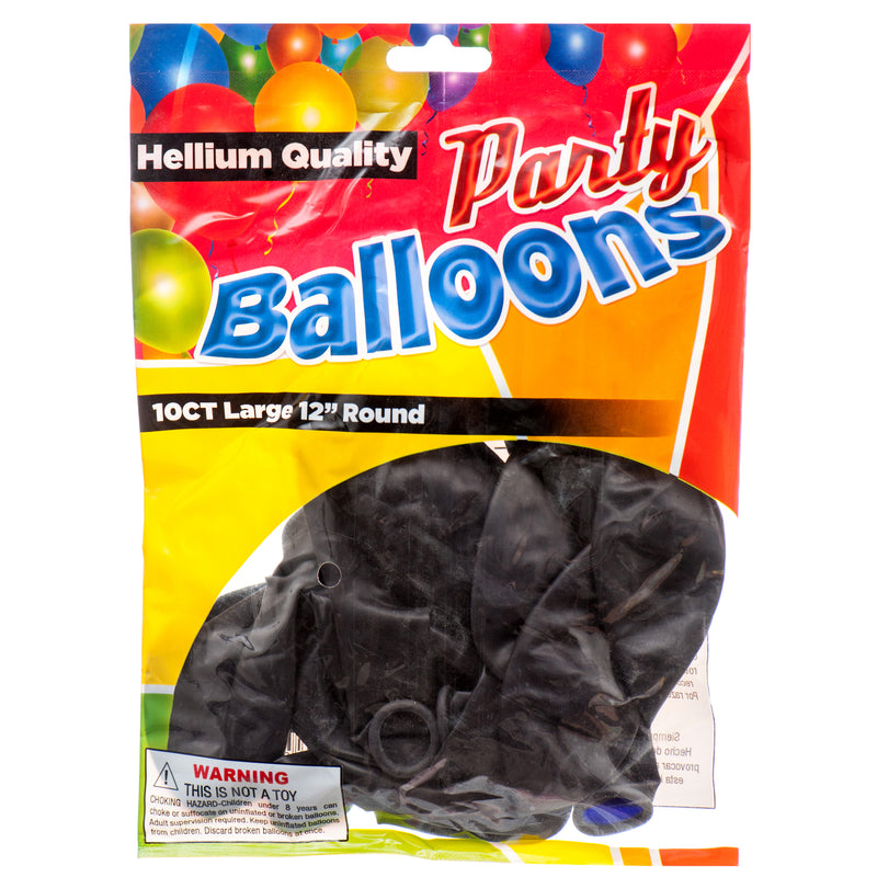 Balloon Standard Purple 12" 10Ct (12 Pack)