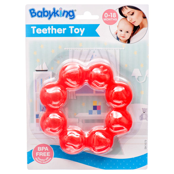 Water-Filled Baby Teether, Red (12 Pack)