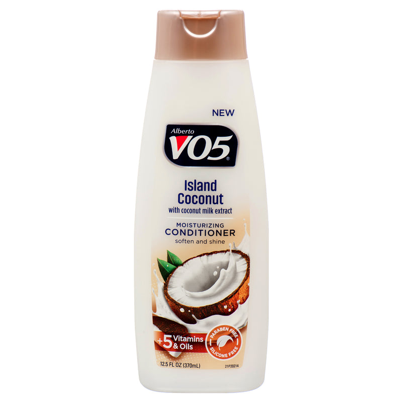 VO5 Moisturizing Conditioner, Island Coconut, 12.5 oz (6 Pack)