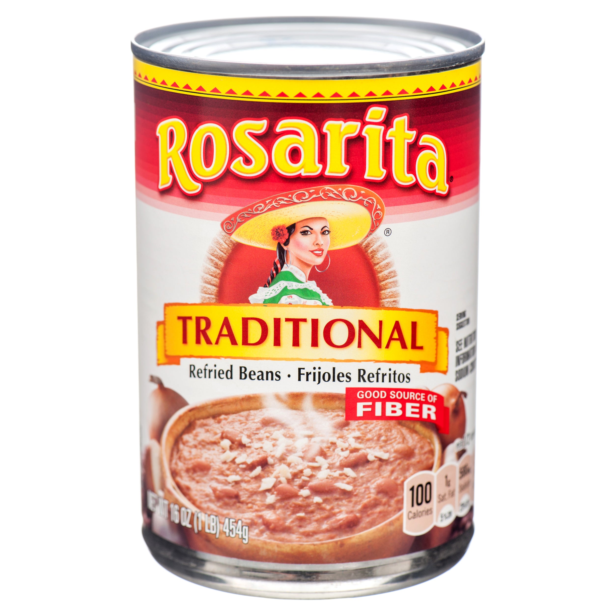 Rosarita Refried Beans 16 Oz Traditional (Pack Of 1)