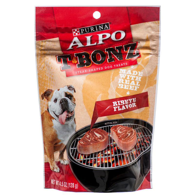 Purina Alpo Tbonz Ribeye 4.5 Oz (5 Pack)