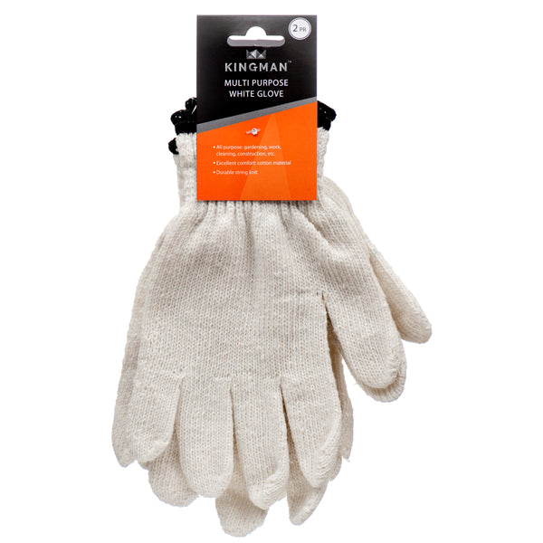 Kingman Multipurpose Gloves, 2 Count (12 Pack)