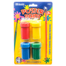 Bazic Poster Paints w/ Brush (24 Pack)