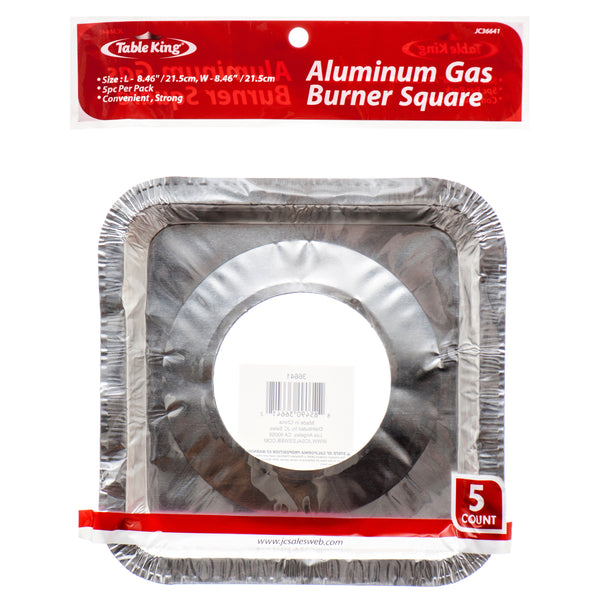 Aluminum Foil Stove Burner Cover, 5 Count (24 Pack)