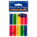 Neon Stick-On Flags, 250 Count (24 Pack)