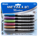 Metallic Permanent Marker, 6 Count (12 Pack)