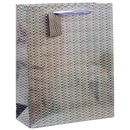 Premium Gift Bag Hologram Medium Asst Color (12 Pack)