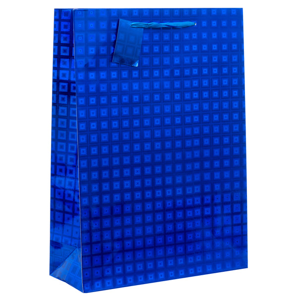Premium Gift Bag Hologram Large Asst Color (12 Pack)