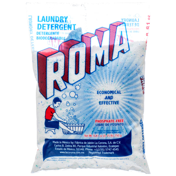 Roma Laundry Detergent, 8.8 oz (72 Pack)