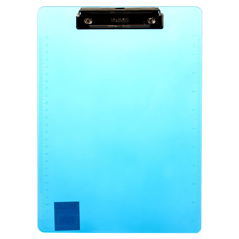 Transparent Plastic Clipboard (48 Pack)