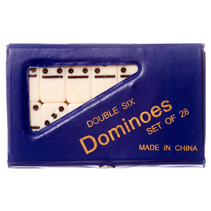 Double Six Dominos 28-Piece Set (24 Pack)