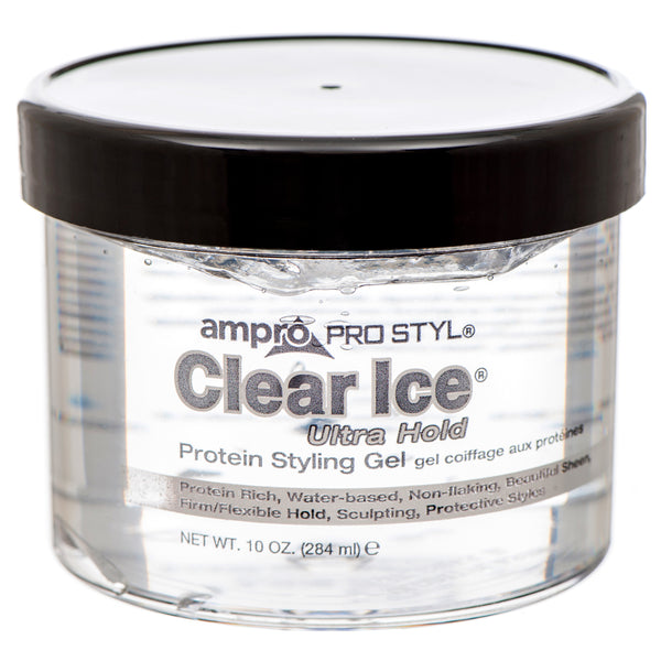Pro Ultra Hold Styling Gel, Clear Ice, 10 oz (12 Pack)