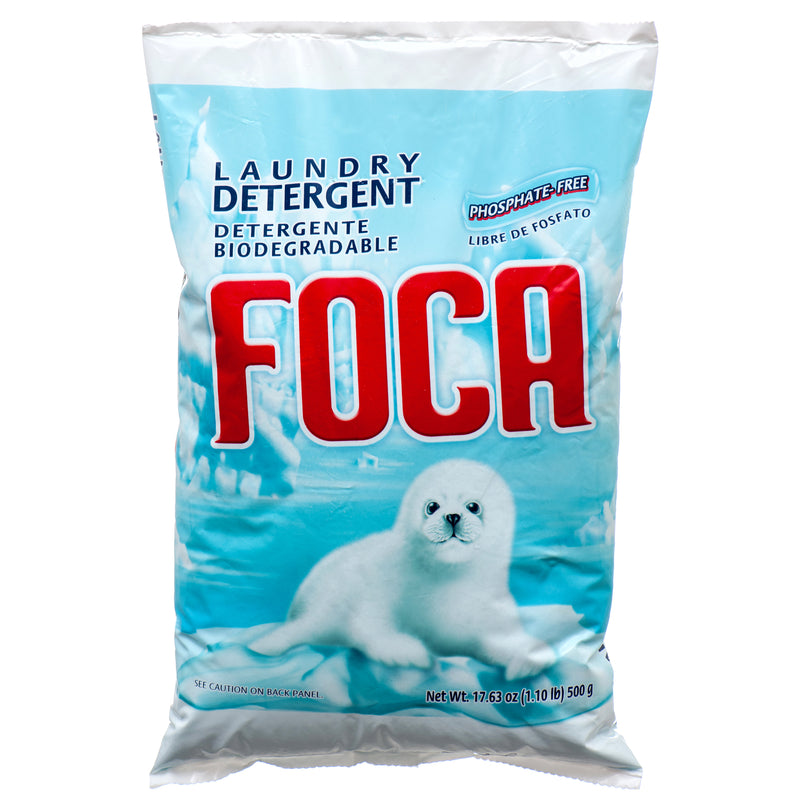 Foca Powder Laundry Detergent, 17.6 oz (36 Pack)