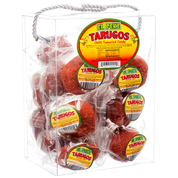 El Peke Tarugos Tamarind Chili Candy, 1.8 oz (18 Pack)