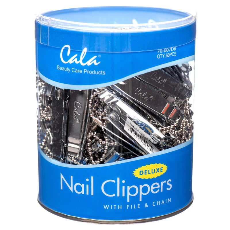 Nail Clipper 60Pc Deluxe W/ File & Chain