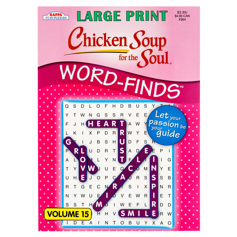 Chicken Soup for the Soul Large Word Find Book (48 Pack)