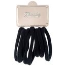 Black Hair Bands (12 Pack)
