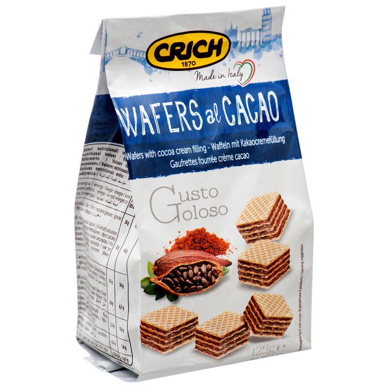 Crich Wafers, Cocoa, 4.4 oz (12 Pack)