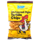 Granny Goose Restaurant Style Tortilla Chips, 9 oz (18 Pack)