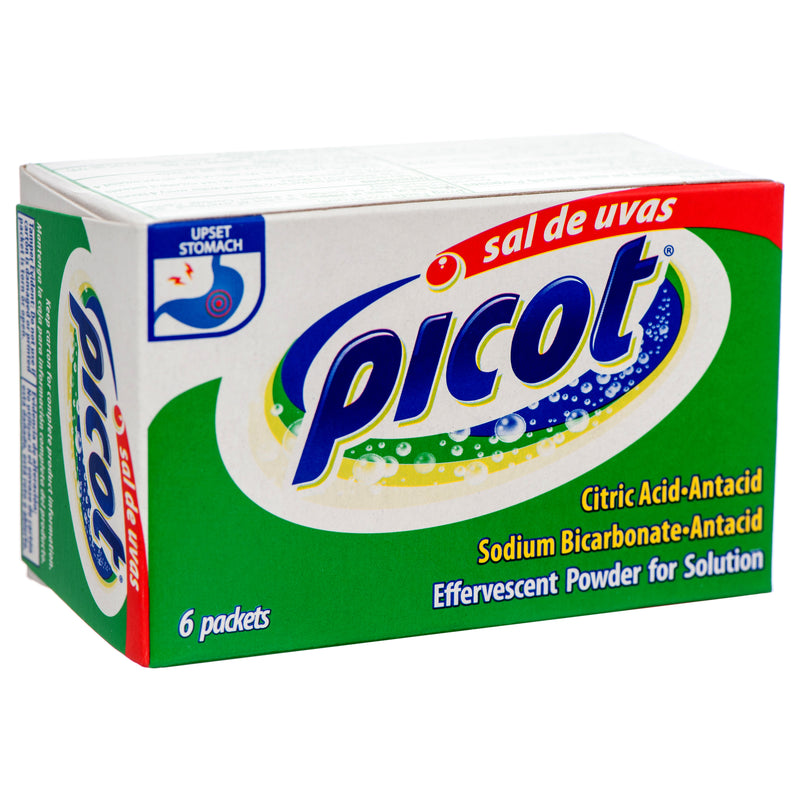 Picot Citric Acid-Antacid, 6 Count (48 Pack)