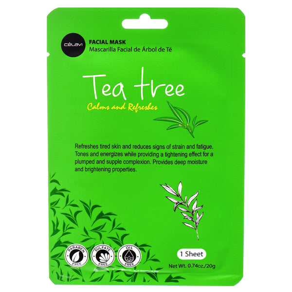 Facial Mask Tea Tree #Mk008 (24 Pack)