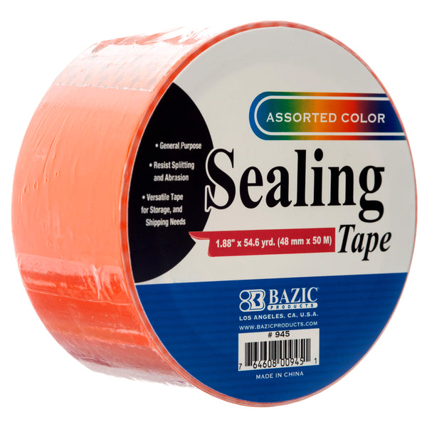 Sealing Tape, Assorted Colors (48 Pack)