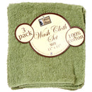 Wash Cloth 3-Piece Set (24 Pack)