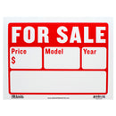 "For Sale" Sign, 9" x 12" (24 Pack)