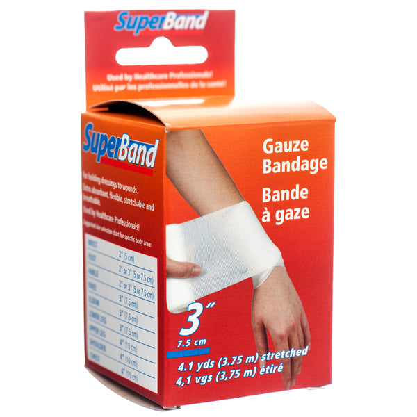 Gauze Bandage 3" #Superband (36 Pack)