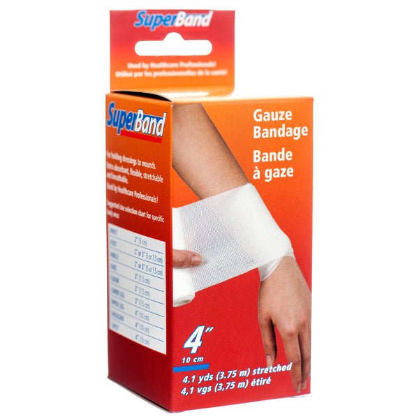 Gauze Bandage 4" #Superband (36 Pack)