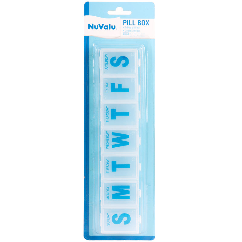 Nuvalu Pill Box 7 Days (24 Pack)