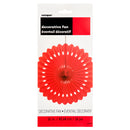 Fan Deco "16 Red Clr