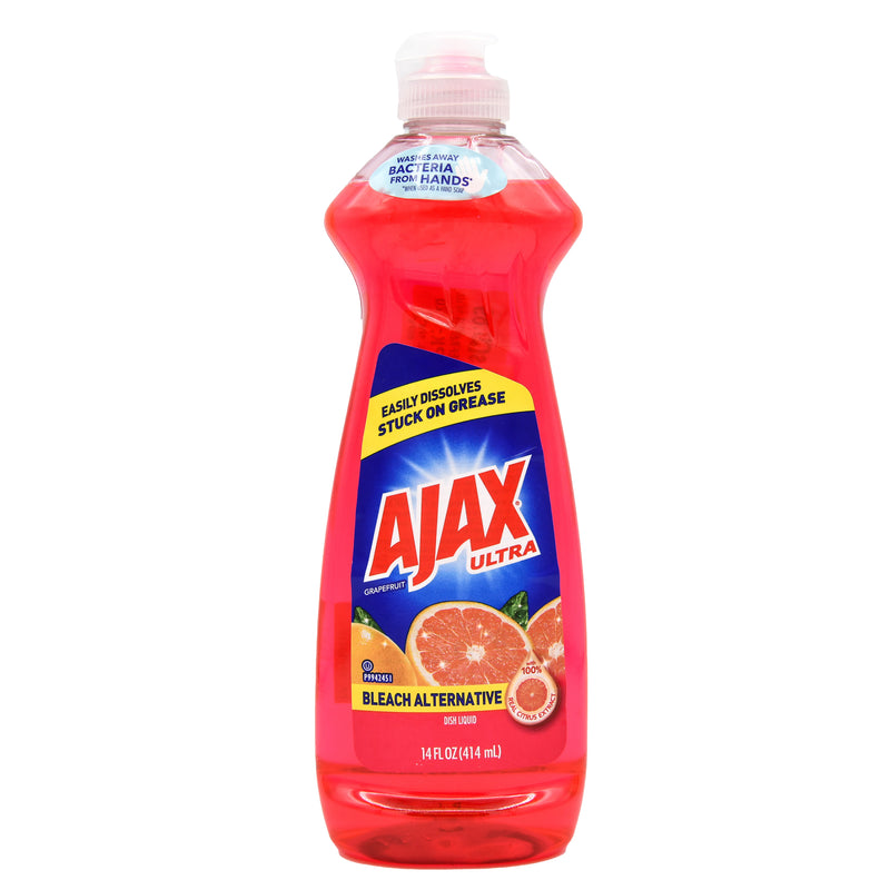 Ajax Liquid Dish Soap, Ruby Red Grapefruit, 14 oz (20 Pack)