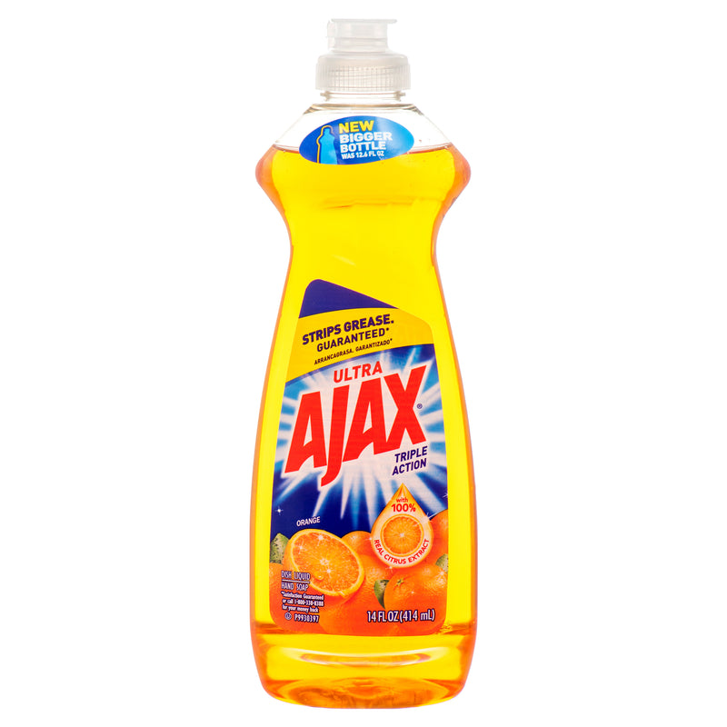 Ajax Liquid Dish Soap, Orange, 14 oz (20 Pack)