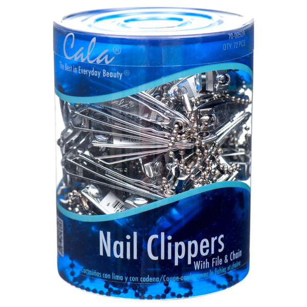 Nail Clipper Jar #Cala 70-005Dr (72 Pack)