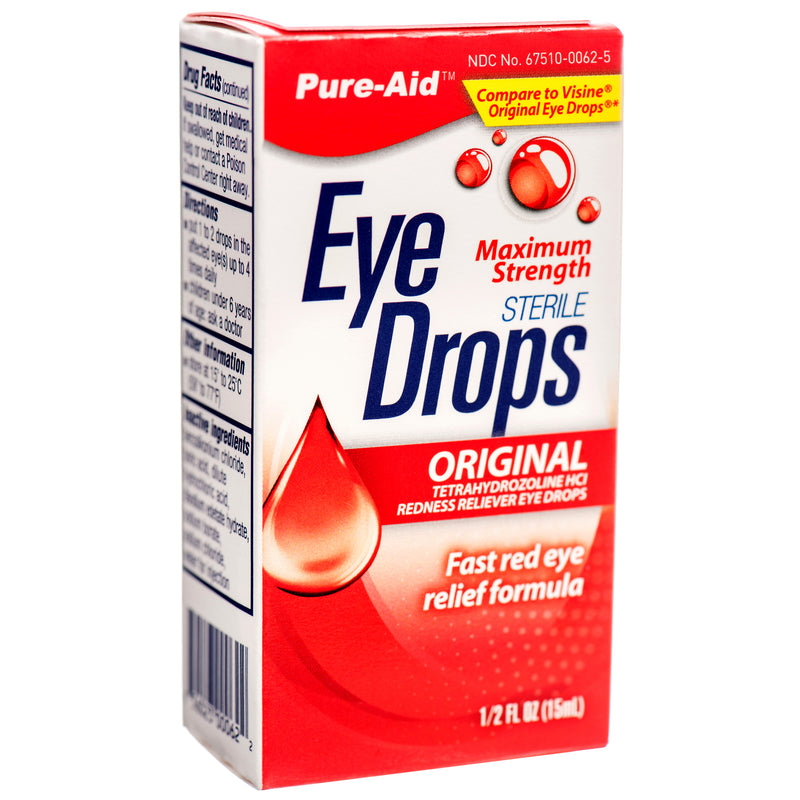 Pure-Aid Eye Drop Original 15 Ml (24 Pack)
