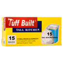 Tuff Built Trash Bag White 13 Gal 13 Ct (24 Pack)