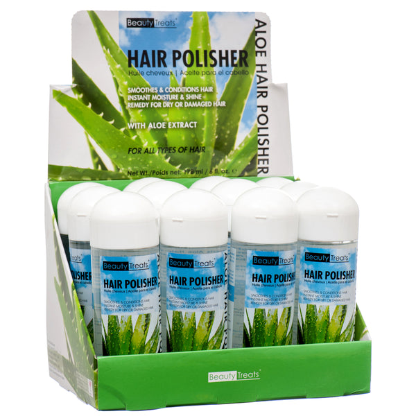 Aloe Hair Polisher, 6 oz (12 Pack)
