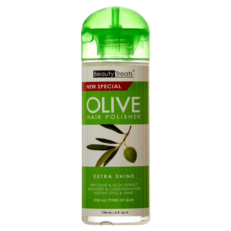 Olive Hair Polisher, 6 oz (12 Pack)