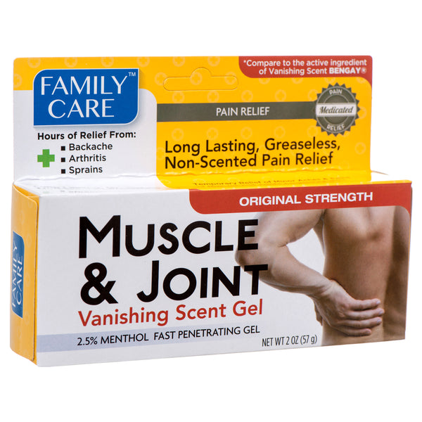 Muscle & Joint Vanishing Gel 2 Oz (24 Pack)
