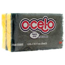 3M O-Cel-O Foam Scrubbers, Heavy Duty, 2 Count (8 Pack)