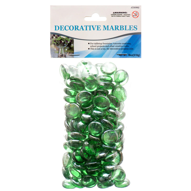 Decorative Marbles 18Oz W/Asst Color (24 Pack)