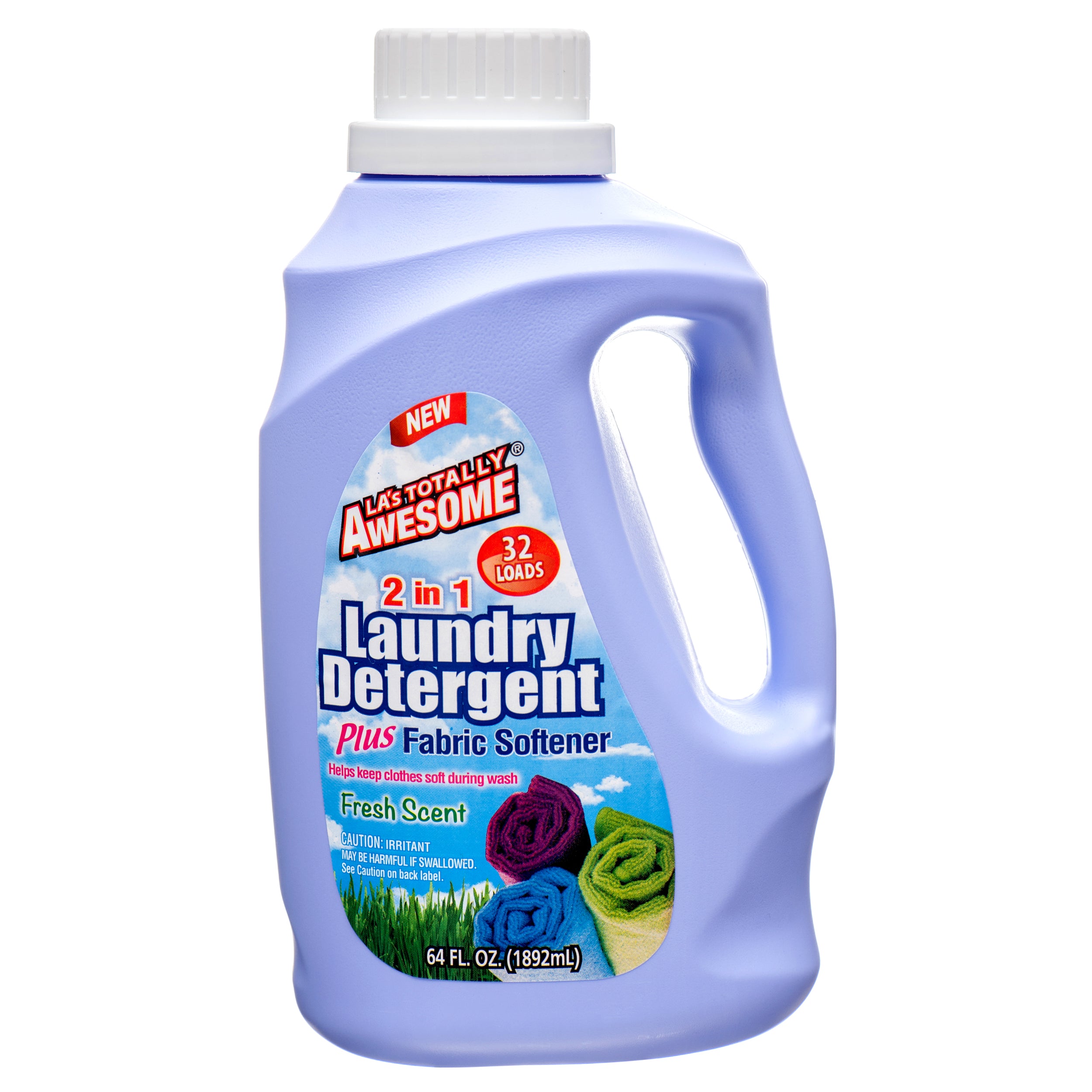 Awesome Laundry Detergent 2In1 Fresh 64 Oz (Pack Of 1)