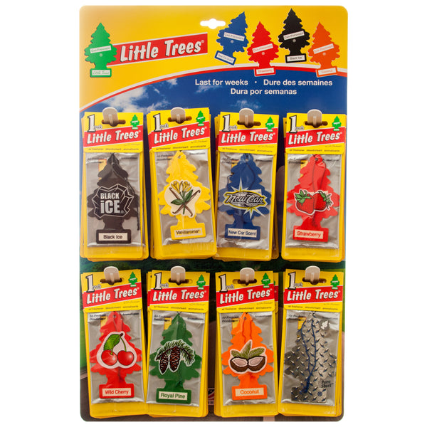 Little Trees Car Freshener, Assorted Scents (96 Pack)