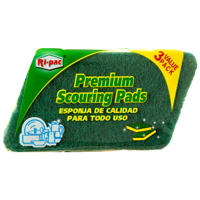 Ri-Pac Scouring Pads 3 Pc (36 Pack)