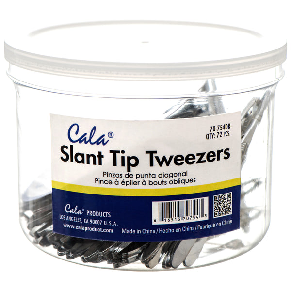 Tweezers Jar #Cala 70-754Dr (72 Pack)