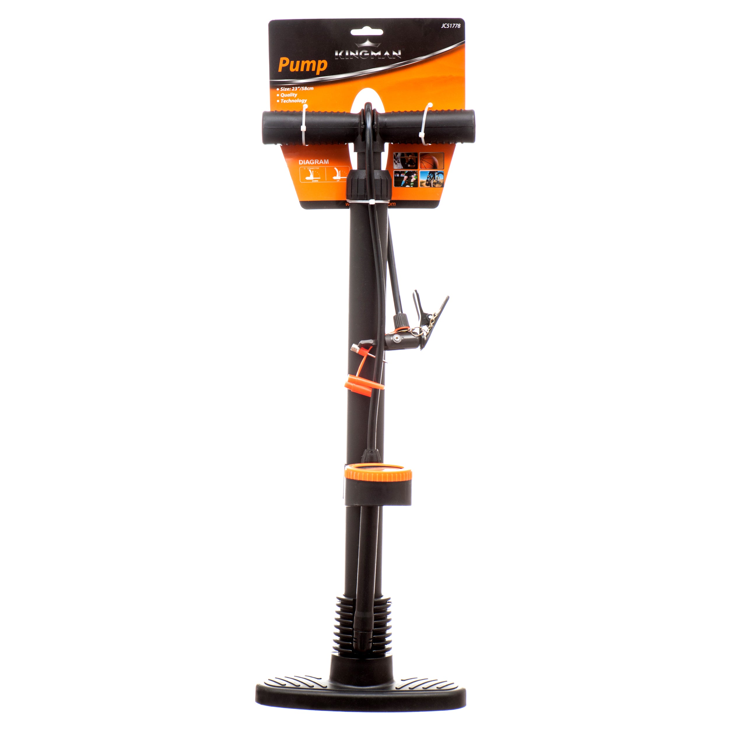 Kingman Pump 23" W/Meter (6 Pack)