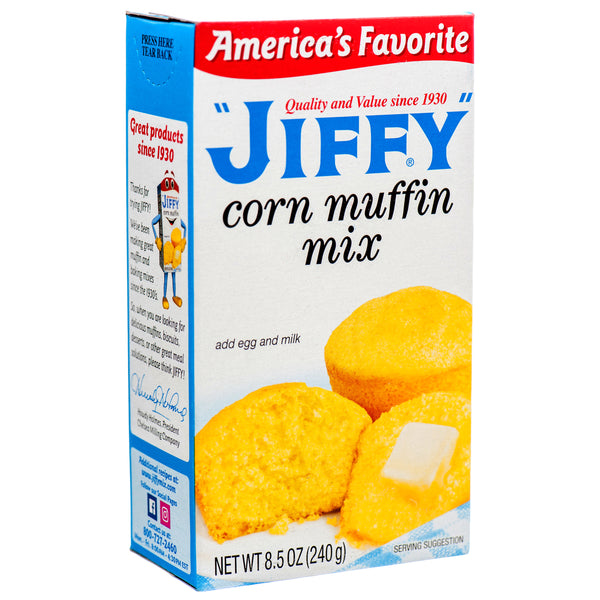 Jiffy Corn Muffin Mix, 8.5 oz (24 Pack)